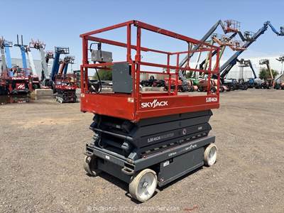 2007 Skyjack SJIII-4626 26' Electric Scissor Lift Man Aerial Platform bidadoo