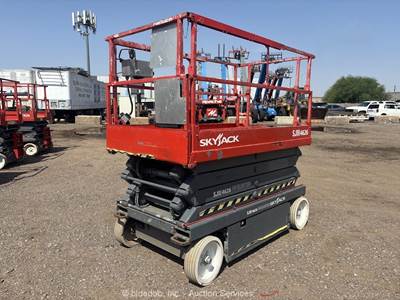 2005 Skyjack SJIII-4626 26' Electric Scissor Lift Man Aerial Platform bidadoo