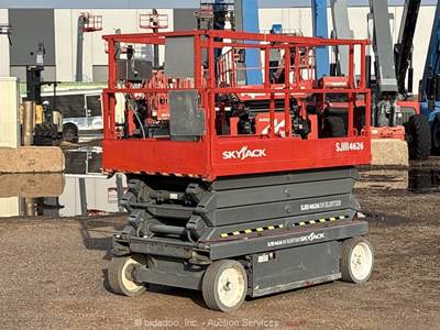 2005 Skyjack SJIII-4626 26' Electric Scissor Lift Man Aerial Platform bidadoo