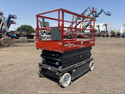 2007 Skyjack SJIII-4626 26' Electric Scissor Lift Man Aerial Platform bidadoo