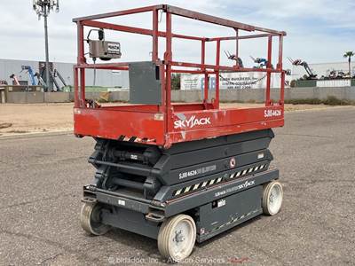 2014 Skyjack SJIII-4626 26' Electric Scissor Lift Man Aerial Platform bidadoo