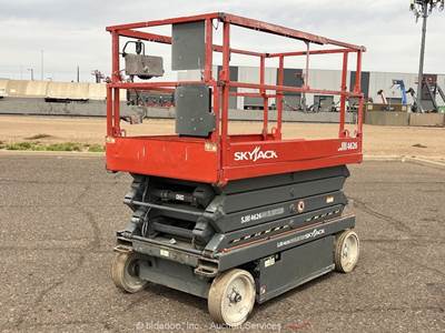 2007 Skyjack SJIII4626 26' Electric Scissor Lift Man Aerial Platform bidadoo