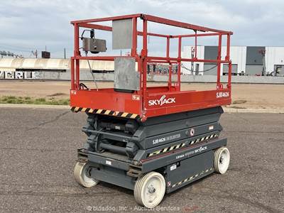 2007 Skyjack SJIII4626 26' Electric Scissor Lift Man Aerial Platform bidadoo