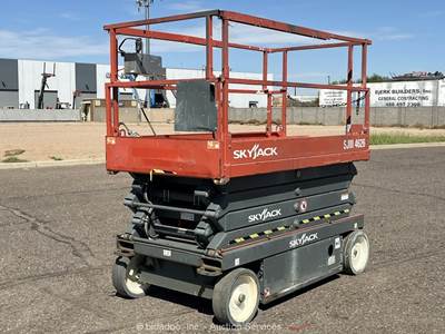 2018 Skyjack SJIII-4626 26' Electric Scissor Lift Aerial Platform -Parts/Repair