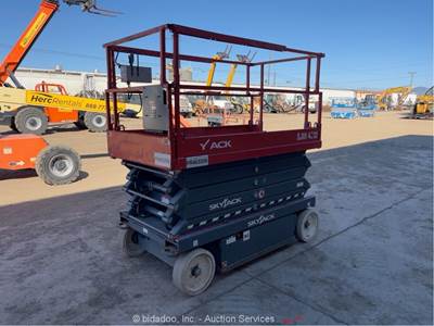 2016 Skyjack SJIII4632 32' Electric Scissor Lift Man Aerial Platform bidadoo