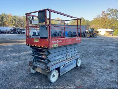 2014 Skyjack SJIII-4632 32' Electric Scissor Lift Man Aerial Platform bidadoo