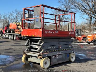 2015 Skyjack SJIII-4632 32' Electric Scissor Lift Man Aerial Platform bidadoo