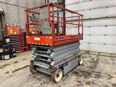 2012 Skyjack SJIII-4632 32' Electric Scissor Lift Man Aerial Platform bidadoo