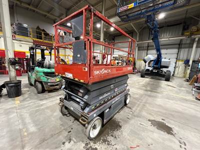 2014 Skyjack SJIII4632 32' Electric Scissor Lift Man Aerial Platform bidadoo