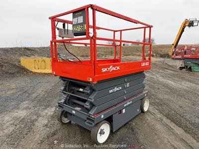 2016 Skyjack SJIII 4632 32' Electric Scissor Lift Man Aerial Platform bidadoo