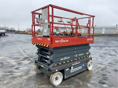 2016 Skyjack SJIII 4632 32' Electric Scissor Lift Man Aerial Platform bidadoo