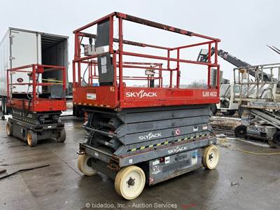 2015 Skyjack SJIII4632 32' Electric Scissor Lift Man Aerial Platform bidadoo