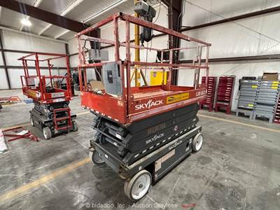 2018 Skyjack SJIII 4632 32’ Electric Scissor Lift Man Aerial 24V -Parts/Repair