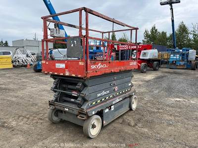 2016 Skyjack SJIII-4632 32' Electric Scissor Lift Man Aerial Platform bidadoo