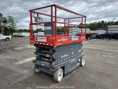 2018 Skyjack SJIII 4632 32' Electric Scissor Lift Man Aerial Platform bidadoo