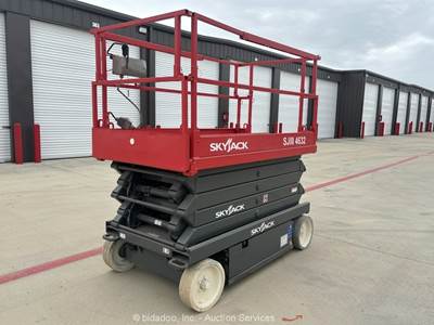 Skyjack SJIII4632 32' Electric Scissor Lift Man Aerial Platform bidadoo -Repair