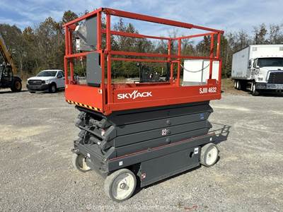 2018 Skyjack SJIII-4632 32’ Electric Scissor Lift Mobile Aerial Platform bidadoo
