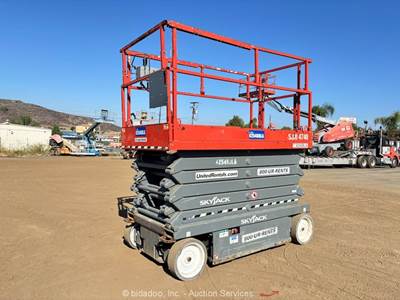 2017 Skyjack SJIII-4740 40' Electric Scissor Lift Man Aerial Platform bidadoo