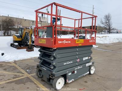 2018 Skyjack SJIII-4740 40' Electric Scissor Lift Man Aerial Platform bidadoo