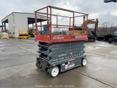 2018 Skyjack SJIII-4740 40' Electric Scissor Lift Mobile Aerial Platform bidadoo