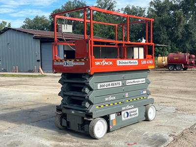 2018 Skyjack SJIII-4740 40' Electric Scissor Lift Man Aerial Platform bidadoo