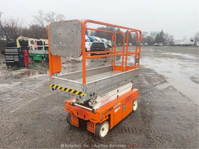 2019 Snorkel S3215L 15' Electric Scissor Lift Manloft Aerial Platform bidadoo