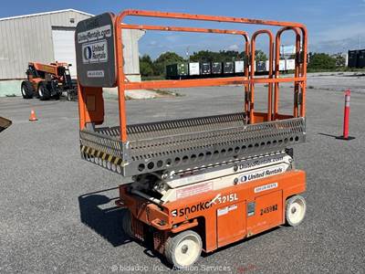 2020 Snorkel S3215L 15' Electric Scissor Lift Manlift Aerial Platform bidadoo