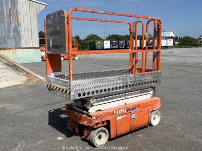2019 Snorkel S3215L 15' Electric Scissor Lift Manlift Aerial Platform bidadoo