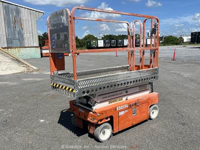 2019 Snorkel S3215L 15' Electric Scissor Lift Manlift Aerial Platform bidadoo