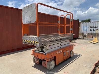 2019 Snorkel S3215L 15' Electric Scissor Lift Man Aerial Platform bidadoo