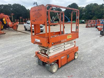 2016 Snorkel S3219E 19' Electric Scissor Lift Man Aerial Platform bidadoo