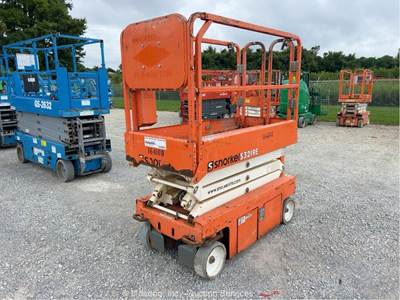 2015 Snorkel S3219E 19' Electric Scissor Lift Man Aerial Platform -Parts/Repair