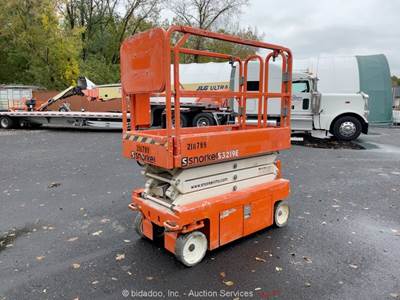 2018 Snorkel S3219E 19' Electric Scissor Lift Aerial Manlift Platform bidadoo