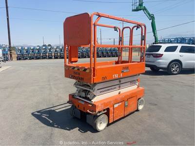 2017 Snorkel S3219E 19' Electric Scissor Lift Man Aerial Platform 24v bidadoo