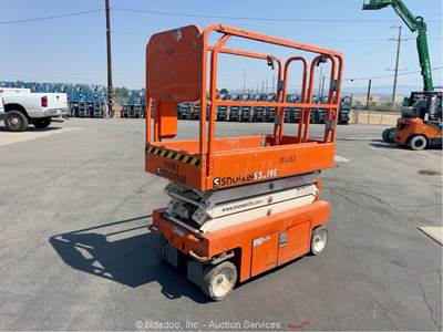 2017 Snorkel S3219E 19' Electric Scissor Lift Man Aerial Platform 24v bidadoo
