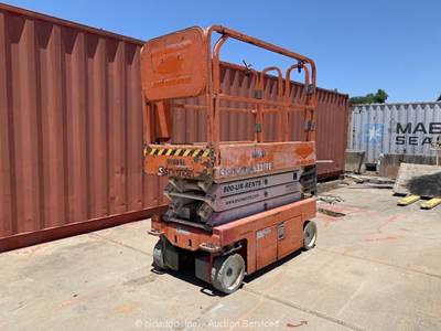 2017 Snorkel S3219E 19' Electric Scissor Lift Aerial Platform Manlift bidadoo