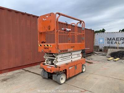 2017 Snorkel S3219E 19' Electric Scissor Lift Aerial Platform Manlift bidadoo