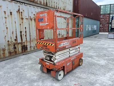 2019 Snorkel S3219E 19' Electric Scissor Lift Man Aerial Work Platform bidadoo