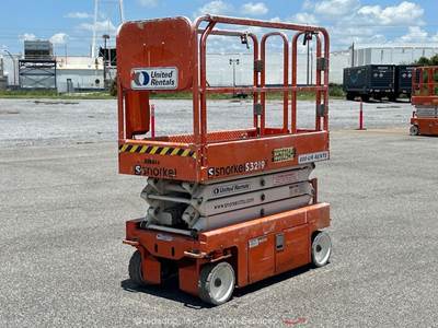 2019 Snorkel S3219E 19' Electric Scissor Lift Man Aerial Platform bidadoo