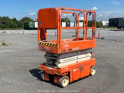 2019 Snorkel S3219E 19' Electric Scissor Lift Man Aerial Platform bidadoo
