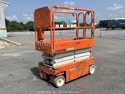 2019 Snorkel S3219E 19' Electric Scissor Lift Aerial Platform Manlift bidadoo