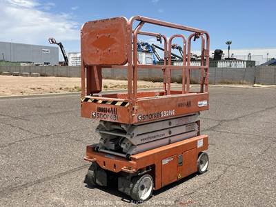 2016 Snorkel S3219E 19' Electric Scissor Lift Man Aerial Work Platform bidadoo