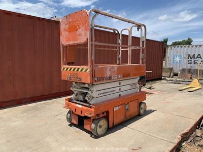 2019 Snorkel S3219E 19' Electric Scissor Lift Manlift Aerial Platform bidadoo