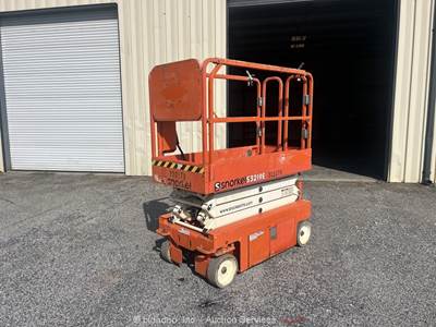 2019 Snorkel S3219E 19' Electric Scissor Lift Manlift Aerial Platform bidadoo