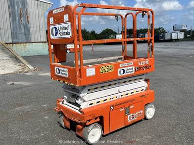 2019 Snorkel S3219E 19' Electric Scissor Lift Man Aerial Platform bidadoo