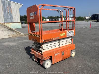 2019 Snorkel S3219E 19' Electric Scissor Lift Man Aerial Platform bidadoo