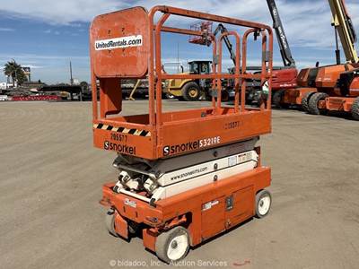 2018 Snorkel S3219E 19’ Electric Scissor Lift Man Aerial Work Platform bidadoo