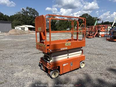 2019 Snorkel S3219E 19' Electric Scissor Lift Man Aerial Platform bidadoo