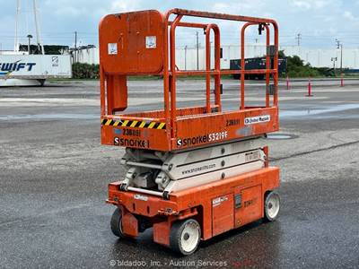 2019 Snorkel S3219E 19' Electric Scissor Lift Aerial Platform Manlift bidadoo