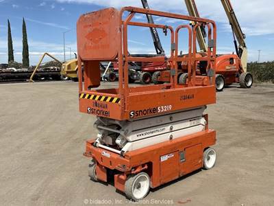 2018 Snorkel S3219E 19’ Electric Scissor Lift Man Aerial Work Platform bidadoo